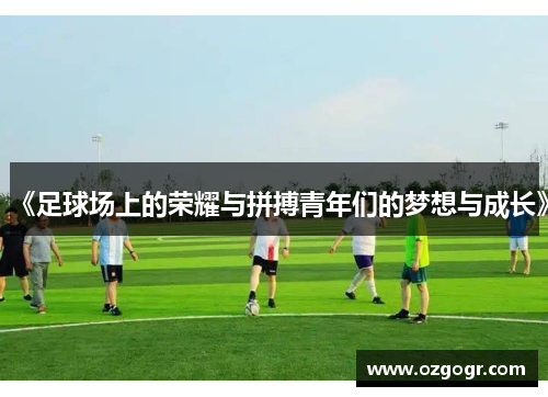 《足球场上的荣耀与拼搏青年们的梦想与成长》